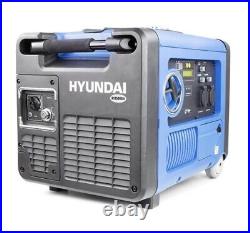 Hyundai 4000W Petrol 4.0kWith5kVA Portable Inverter Generator HY4500SEI + FREE OIL