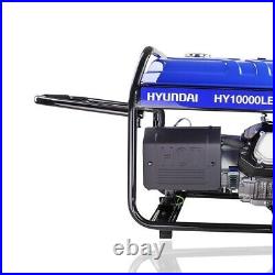 Hyundai Grade A HY10000LEK-2 8kWith10kVA Recoil / Electric Start Petrol Generator
