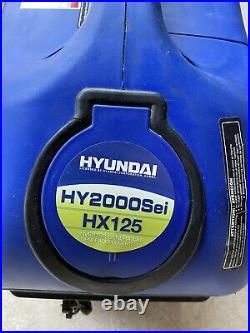 Hyundai HY2000Si HX125 -Stroke Inverter Generator 2kw