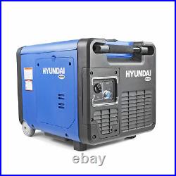 Hyundai HY4500SEi Portable Petrol Inverter Generator 4kWith5kVa Elec Start