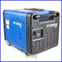 Hyundai Key Start Portable Inverter Generator4000W Petrol 4.0kW / 5kVA