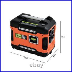 Inverter Generator Silent Petrol Generators 4 Stroke Portable Camping Emergency