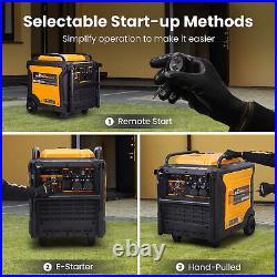 Inverter Petrol Generator Portable 8KW For Camping + E-Start +ATS Interface