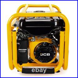 JCB 3.6kW / 4.5kVA Petrol Site Generator 115V / 230V 7.5hp 224cc JCB Engine