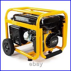 JCB 3.6kW Petrol Site Generator 7.5hp 224cc Recoil STart JCB-G3600P