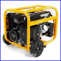 JCB 3.6kW Petrol Site Generator 7.5hp 224cc Recoil STart JCB-G3600P