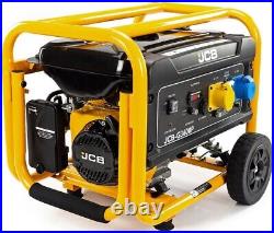 JCB G3600P 7.5hp 224CC Single Phase Petrol Generator 115V / 230V 3.6kW / 4.5kVA