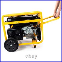 JCB Site Generator 7.9kW 9.8kVA Petrol 115V 230V 15hp 457cc Electric Start