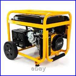 JCB Site Generator 7.9kW 9.8kVA Petrol 115V 230V 15hp 457cc Electric Start