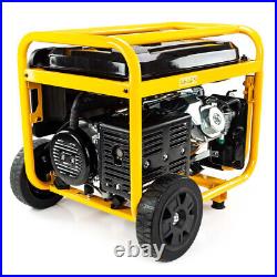 JCB Site Generator 7.9kW 9.8kVA Petrol 115V 230V 15hp 457cc Electric Start