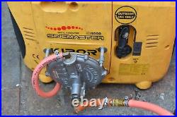 Kipor IG1000 Generator LPG with gas cylinder, regulator, hose & 15m 16A cable