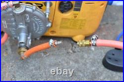 Kipor IG1000 Generator LPG with gas cylinder, regulator, hose & 15m 16A cable