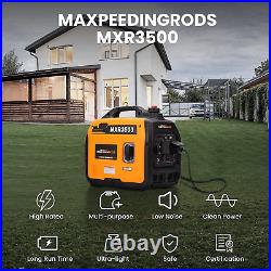 MaXpeedingrods 3300W Portable Inverter Generator Petrol Silent 4-Stroke Super V
