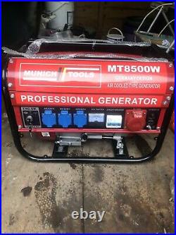 Munich Tools 4 Stroke Professional generator MT8500WB