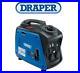 NEW DRAPER 2Kva 1600w Small Petrol Suitcase Inverter Generator 60db Quiet 80956