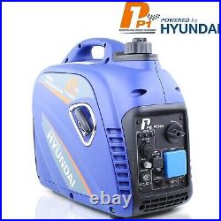 P1 Hyundai Powered Petrol Generator Inverter Suitcase Silent 2200W 2.2kw 2.8kVa