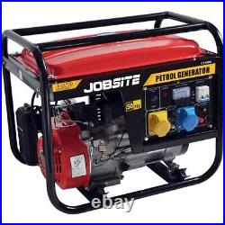 Petrol Generator 2000W Portable Camping 4 Stroke 230v 6.5HP Recoil start Jobsite