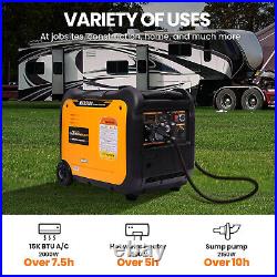 Petrol Generator 5000 5500W Electric Start for Camping Outdoor Backup Power