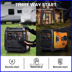 Petrol Generator 5000 5500W Electric Start for Camping Outdoor Backup Power