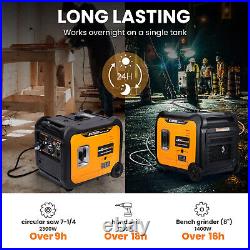 Petrol Generator 5000 5500W Electric Start for Camping Outdoor Backup Power