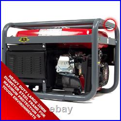 Petrol Generator PowerKing Portable PKB5000ES 3200w 4KVA Electric Camping Oil