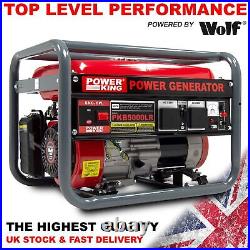 Petrol Generator PowerKing Portable PKB5000LR 3200w 4KVA Quiet Camping Power