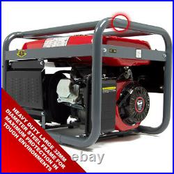 Petrol Generator PowerKing Portable PKB5000LR 3200w 4KVA with Wheels and Oil
