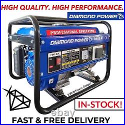 Petrol Generator Silent Portable 4 Stroke Engine Camping 2800w 2.8KW CHEAPEST