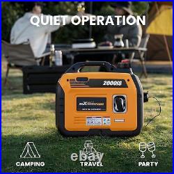 Petrol Generator With 4 Stroke Engine 230V Parallel Portable RV Travel Camping
