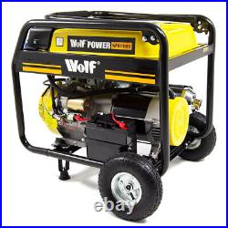 Petrol Generator Wolf Portable WPB1110ES 8000w 10KVA Electric Camping Power