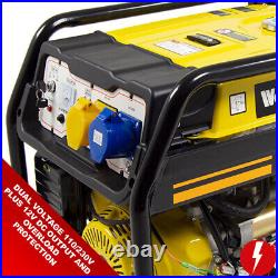 Petrol Generator Wolf Portable WPB1110ES 8000w 10KVA Electric Camping Power