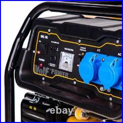 Petrol Generator Wolf Portable WPB7510LR 5500w 6.9KVA Electric Camping Power