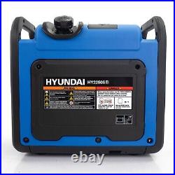 Petrol Inverter Generator 2.2kW Quiet Portable Suitcase Lightweight Hyundai