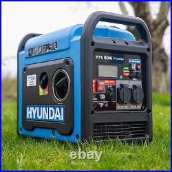 Petrol Inverter Generator 2.2kW Quiet Portable Suitcase Lightweight Hyundai