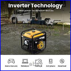 Petrol Inverter Generator 3.5KW 3200W 2x 230V 13 AC Outlets 2x USB Outlets