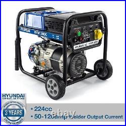 Petrol Welder Generator, 3.2kW / 4kVa 120 Amp DC Portable Site Welding Machine