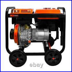 Portable Diesel Generator Open Frame 2kVA 230V 6HP 3.8kW 5 In 1 Digital Display