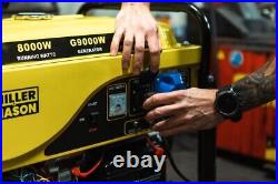 Portable Key Start Petrol Engine Generator 10.5kva 16hp 4stroke G9000w New