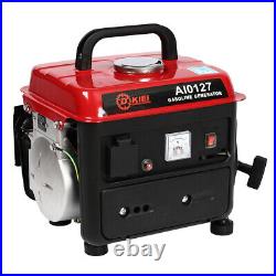 Portable Petrol Generator 2.0 HP Portable Camping 2 Stroke Engine Hand Recoil UK