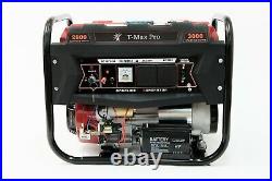 Portable Petrol Generator 6000W-E 3.4 KVA 8HP Quiet Power Electric Key Start