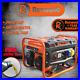 Portable Petrol Generator 6500W RocwooD 4 Stroke 110v 8HP Recoil Start FREE Oil