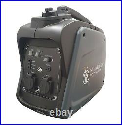 Portable Suitcase Inverter Petrol Generator 4 Stroke 6.5HP 2000W 12V 240V