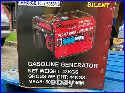 PowerTech PT6500WS Professional Silent Generator (NEW & SEALED)