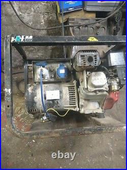 Pramac E4000 3.4kva Generator Honda Petrol Engine 240v 110v