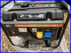 Pro User 3kw Portable Petrol Generator, New