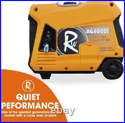 RocwooD 4000W Inverter Generator Portable Petrol Quiet Lightweight 230V UK Plug