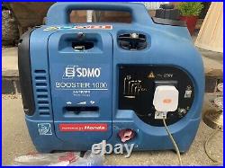 SDMO Booster 1000 Inverter Generator 240volts. 900 Watts @ 230 v 50 Hz 3.9 Amps