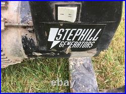 STEPHILL DUAL VOLTAGE GENERATOR HONDA GX160 5.5hp STEPHILL GENERATOR