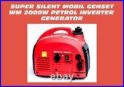 SUITECASE Mobil Genset SKT 2000W CAMPING Petrol Inverter Generator