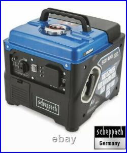 Scheppach Petrol Generator 800w Inverter Portable Camping 4 stroke Light Weight